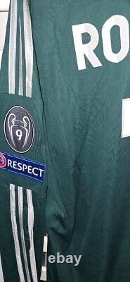 Cristiano Ronaldo Long Sleeve Jersey Home CR7 Real Madrid 2012 2013 L Size
