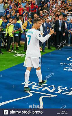 Cristiano Ronaldo Portugal 7 Real Madrid 2017-18 Adidas Ls Football Shirt Jersey