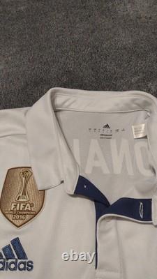 Cristiano Ronaldo Real Madrid 2016-2017 long sleeve jersey AI5184 large Adidas