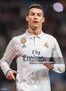 Cristiano Ronaldo Real Madrid 2016-2017 long sleeve jersey AI5184 large Adidas