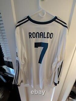 Cristiano Ronaldo Real Madrid Adidas Authentic Jersey XXL 2012 2013 W41762