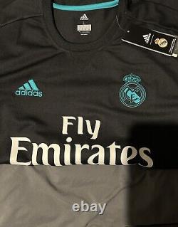 Cristiano Ronaldo Real Madrid CF 2017/2018 Away Jersey Adidas Size Large BNWT