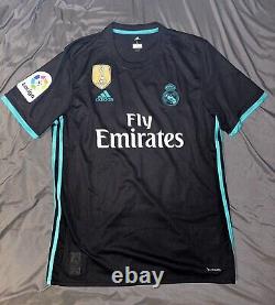 Cristiano Ronaldo Real Madrid CF 2017/2018 Away Jersey Adidas Size Large New