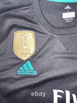 Cristiano Ronaldo Real Madrid CF 2017/2018 Away Jersey Adidas Size Large New