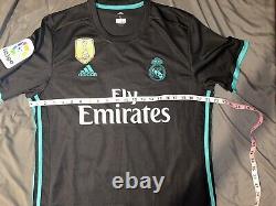 Cristiano Ronaldo Real Madrid CF 2017/2018 Away Jersey Adidas Size Large New