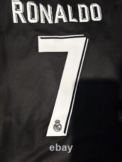 Cristiano Ronaldo Real Madrid CF 2017/2018 Away Jersey Adidas Size Large New
