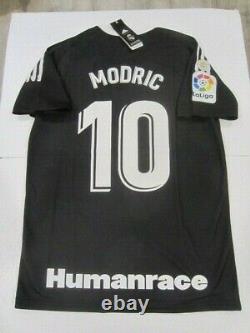 Cristiano Ronaldo Real Madrid CF La Liga HUMAN RACE Pharrell Black Soccer Jersey