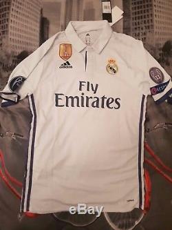 Cristiano Ronaldo Real Madrid Hand Signed Signature Jersey Shirt Camiseta Messi