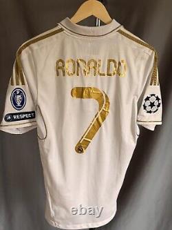 Cristiano Ronaldo Real Madrid Jersey Adidas Men S 2011-12 Home Champions League