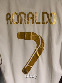 Cristiano Ronaldo Real Madrid Jersey Adidas Men S 2011-12 Home Champions League