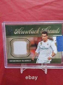 Cristiano Ronaldo Real Madrid La Liga Elite Panini Player Worn Jersey Card