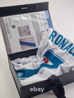 Cristiano Ronaldo Real Madrid jersey Hand Signed WithCOA +Free shipping world wide