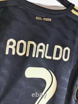 Cristiano Ronaldo Short Sleeve Jersey Away CR7 Real Madrid 2011 2012 XL Size