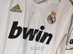 Cristiano Ronaldo Short Sleeve Jersey Home CR7 Real Madrid 2011 2012 L Size