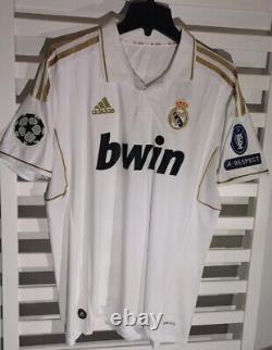 Cristiano Ronaldo Short Sleeve Jersey Home CR7 Real Madrid 2011 2012 XL Size