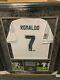 Cristiano Ronaldo Signed Autographed Jersey Framed to 32x40 Real Madrid COA