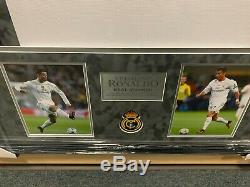 Cristiano Ronaldo Signed Autographed Jersey Framed to 32x40 Real Madrid COA