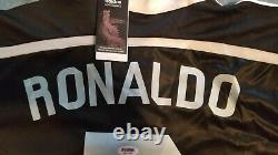 Cristiano Ronaldo Signed FC Real Madrid 2015 Dragon Fly Emirates Adidas Soccer