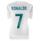 Cristiano Ronaldo Signed Real Madrid 2017/18 Shirt Number 7 Fan Style