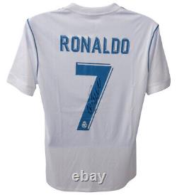 Cristiano Ronaldo Signed Real Madrid ADIDAS On Field Style Jersey Beckett LOA