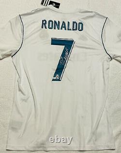 Cristiano Ronaldo Signed Real Madrid Fifa Jersey with COA