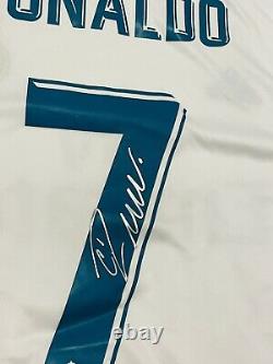 Cristiano Ronaldo Signed Real Madrid Fifa Jersey with COA