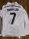 Cristiano Ronaldo Signed Real Madrid Home Shirt With Coa