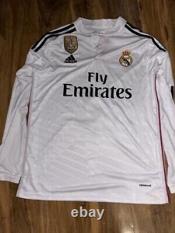 Cristiano Ronaldo Signed Real Madrid Home Shirt With Coa