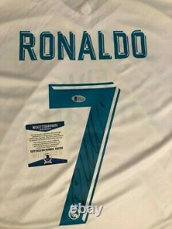 Cristiano Ronaldo Signed Real Madrid Jersey Beckett COA