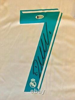 Cristiano Ronaldo Signed Real Madrid Jersey Beckett Soccer Football Autographed
