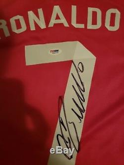Cristiano Ronaldo Signed Real Madrid Pink Jersey (PSA Hologram)