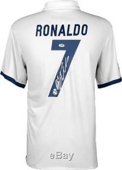 Cristiano Ronaldo Signed Soccer Jersey 2016-17 Real Madrid Auto Psa/dna