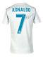 Cristiano Ronaldo Signed White Adidas Real Madrid Soccer Jersey BAS LOA
