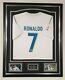 Cristiano Ronaldo of Real Madrid Signed Shirt Autographed Jersey Display