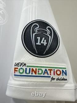 DETAIL Benzema #9 Mens XL Adidas Real Madrid AeroReady Home Champions Jersey