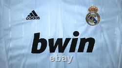 DI MARIA #22 REAL MADRID HOME Official Jersey Soccer XL 2012 SUPER CUP CHAMPIONS