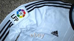 DI MARIA #22 REAL MADRID HOME Official Jersey Soccer XL 2012 SUPER CUP CHAMPIONS