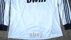 DI MARIA #22 REAL MADRID HOME Official Jersey Soccer XL 2012 SUPER CUP CHAMPIONS