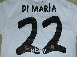 Di Maria Real Madrid Shirt Jersey Formotion Player Issue Match Un Worn Final