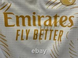 Eal Madrid 2021-22 UCL Final Paris Jersey Benzema #9 Size S Mint Condition