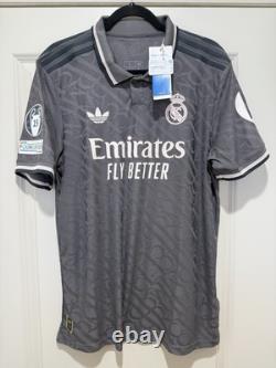 Endrick #16 Men's LARGE Adidas Real Madrid Authentic Third Jersey