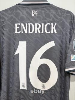 Endrick #16 Men's LARGE Adidas Real Madrid Authentic Third Jersey