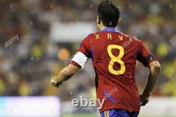 España Xavi Soccer Jersey Campeones Del Mundo 2010 Real Madrid Barcelona Mexico