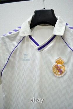 FC Real Madrid 1986-1988 Home Jersey Hummel Shirt