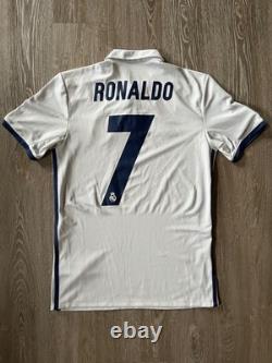 FIFA Real Madrid Cristiano Ronaldo 2016 2017 Jersey Shirt Adidas XS