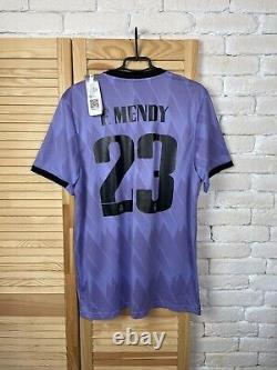 F. MENDY # 23 REAL MADRID JERSEY AWAY FOOTBALL SHIRT ADIDAS SOCCER MENS sz L