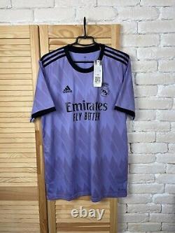 F. MENDY # 23 REAL MADRID JERSEY AWAY FOOTBALL SHIRT ADIDAS SOCCER MENS sz L