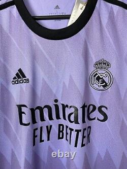 F. MENDY # 23 REAL MADRID JERSEY AWAY FOOTBALL SHIRT ADIDAS SOCCER MENS sz L