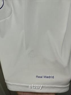Fabio Cannavaro #5 Mens MEDIUM Real Madrid Home Vintage La Liga Jersey