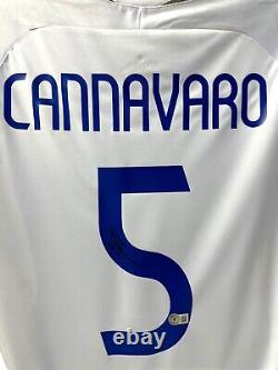 Fabio Cannavaro Signed Real Madrid Jersey (Beckett COA)